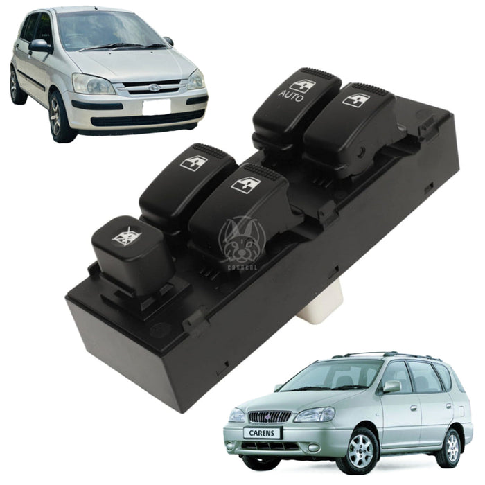 Mando Control Suiche Elevavidrios Kia Carens 2003-2006 Hyundai Matrix Getz 2003-2015 MANDO ELEVAVIDRIOS