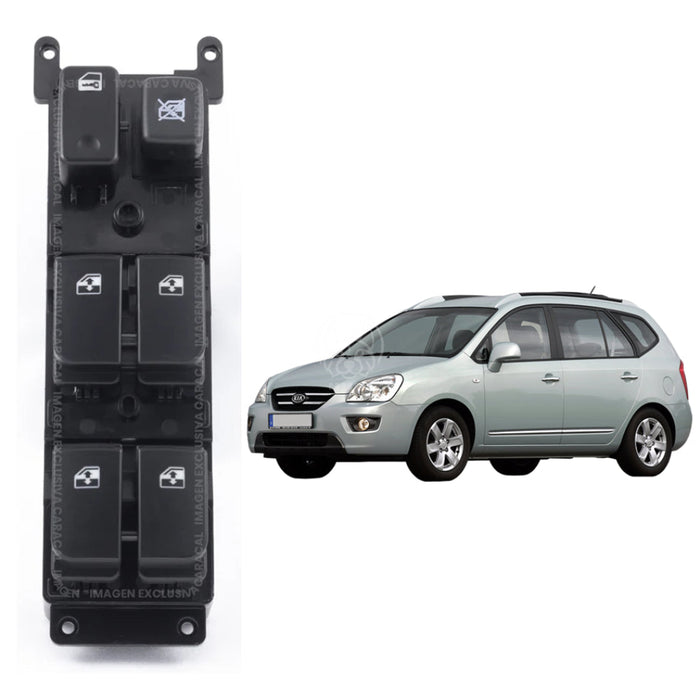 Mando Control Suiche Elevavidrios Kia Carens 2007-2012 MANDO ELEVAVIDRIOS