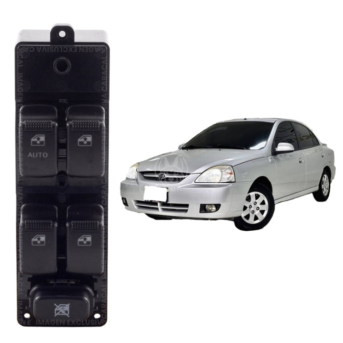 Mando Control Suiche Elevavidrios Kia Rio 2001-2012 Stylus MANDO ELEVAVIDRIOS