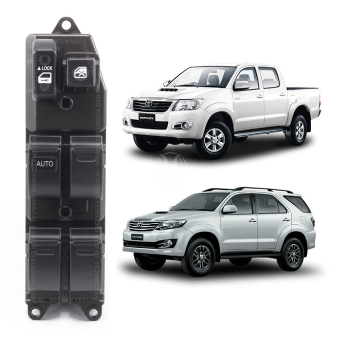 Mando Control Suiche Elevavidrios Toyota Camry Sienna Tacoma Hilux Fortuner 2002-2017 MANDO ELEVAVIDRIOS