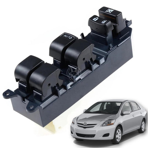 Mando Control Suiche Elevavidrios Toyota Camry Tacoma Yaris 4 Ptas 2007-2015 Azul MANDO ELEVAVIDRIOS