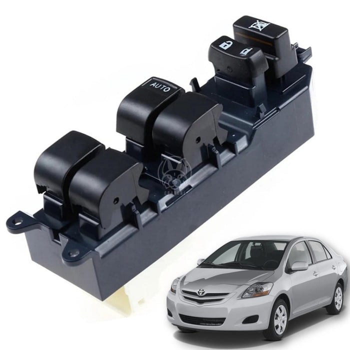 Mando Control Suiche Elevavidrios Toyota Camry Tacoma Yaris 4 Ptas 2007-2015 Azul MANDO ELEVAVIDRIOS