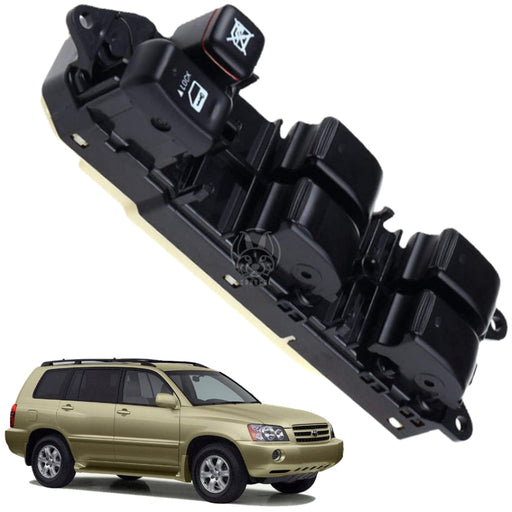 Mando Control Suiche Elevavidrios Toyota Highlander 2001-2007 MANDO ELEVAVIDRIOS