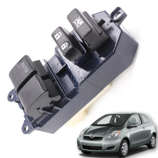Mando Control Suiche Elevavidrios Toyota Yaris 2 Ptas 2006-2011 Azul MANDO ELEVAVIDRIOS