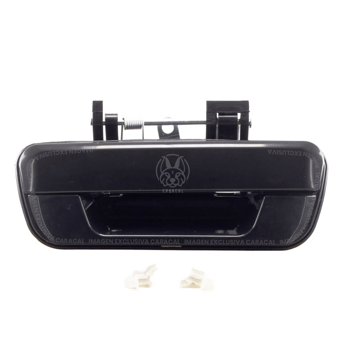 Manilla Compuerta Trasera Chevrolet Montana Luv Dmax 2004-2014 Negra Lisa Sin Hueco MANILLA COMPUERTA