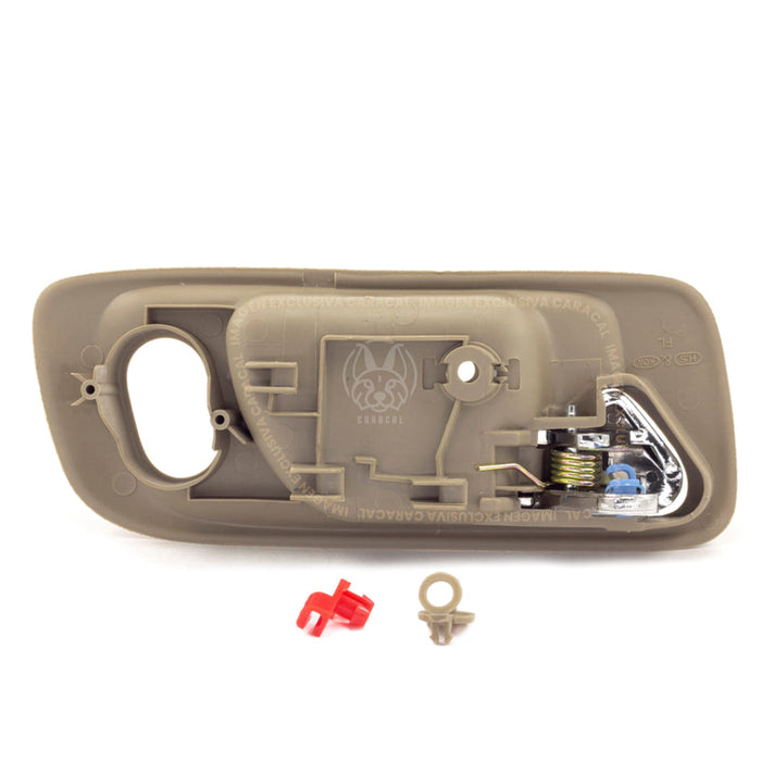 Manilla Interna Honda Accord 1998-2002 Beige Delantera Izquierda MANILLA INTERNA