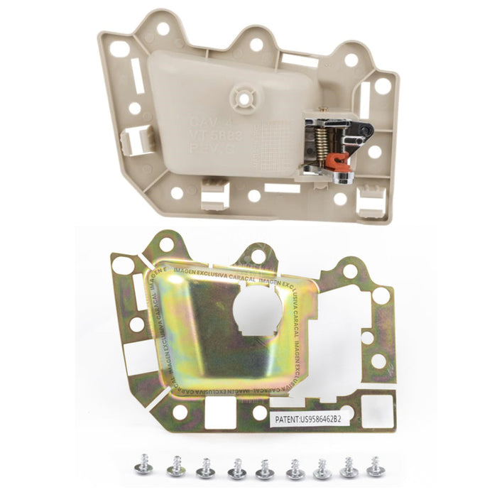 Manilla Interna Jeep Grand Cherokee 2005-2010 Wk Beige Cromada Con Refuerzo Izquierda MANILLA INTERNA