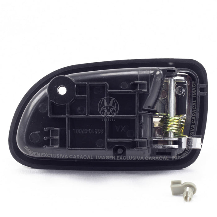 Manilla Interna Kia Picanto 2004-2010 Negra Cromada Izquierda MANILLA INTERNA