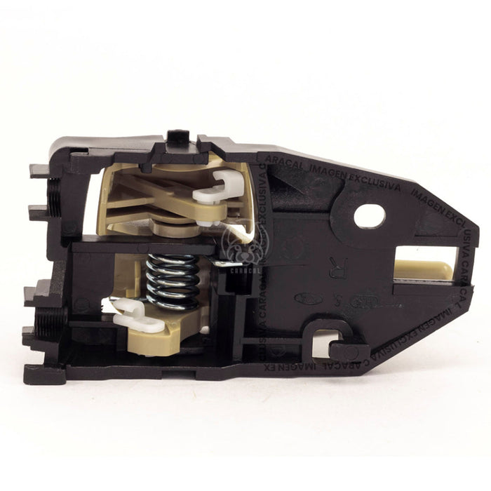 Manilla Interna Mitsubishi Outlander Lancer 2002-2015 Crema Derecha MANILLA INTERNA