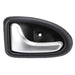 Manilla Interna Renault Logan Megane Clio Symbol Scenic 1996-2008 Silver Delantera Izquierda MANILLA INTERNA