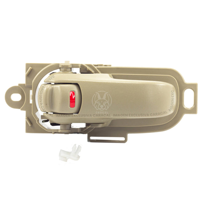 Manilla Interna Tiida Versa 2007-2011 Beige Izquierda MANILLA INTERNA