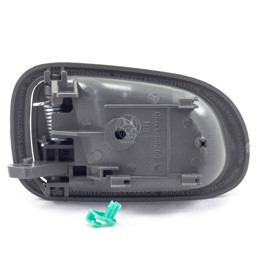 Manilla Interna Toyota Corolla Baby Camry 1993-1998 Vidrio Manual Gris Claro Derecha MANILLA INTERNA