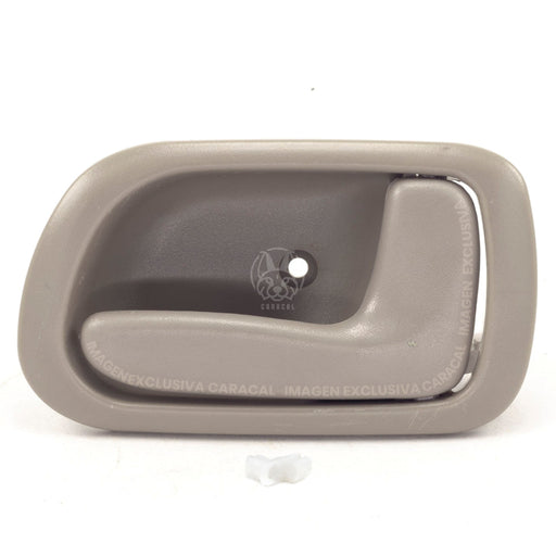 Manilla Interna Toyota Corolla Sapito Pantallita 1999-2002 Gris Claro Derecha MANILLA INTERNA