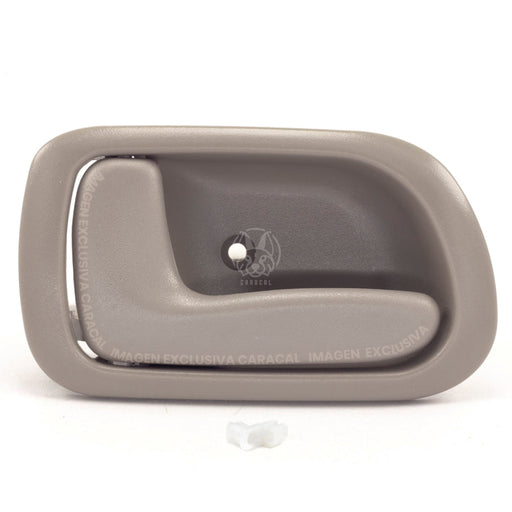 Manilla Interna Toyota Corolla Sapito Pantallita 1999-2002 Gris Claro Izquierda MANILLA INTERNA
