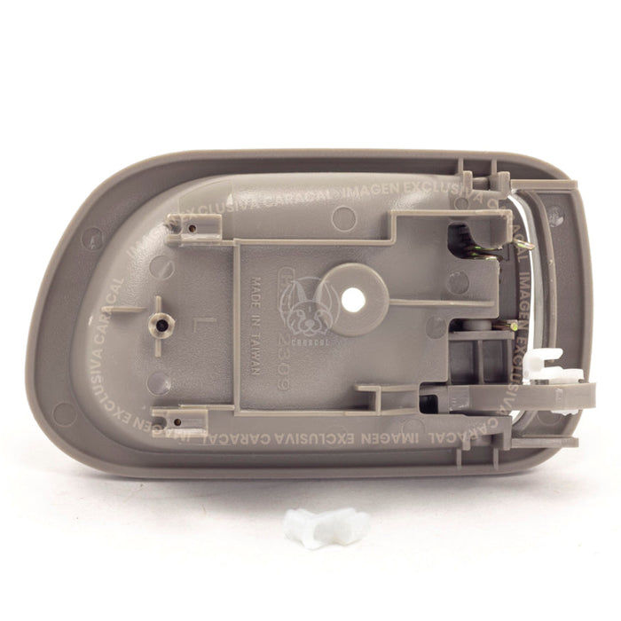 Manilla Interna Toyota Corolla Sapito Pantallita 1999-2002 Gris Claro Izquierda MANILLA INTERNA