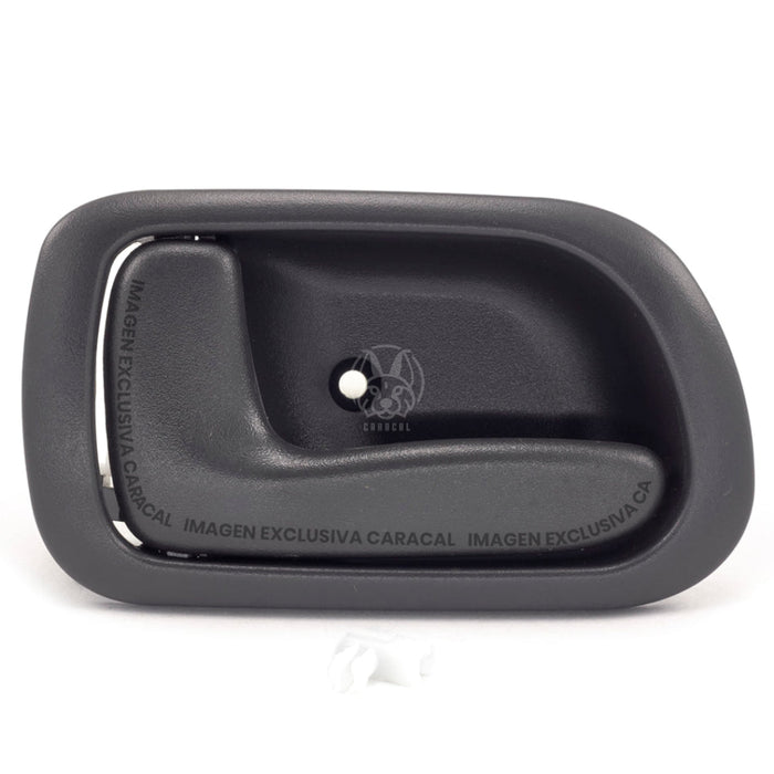 Manilla Interna Toyota Corolla Sapito Pantallita 1999-2002 Gris Oscuro Izquierda MANILLA INTERNA