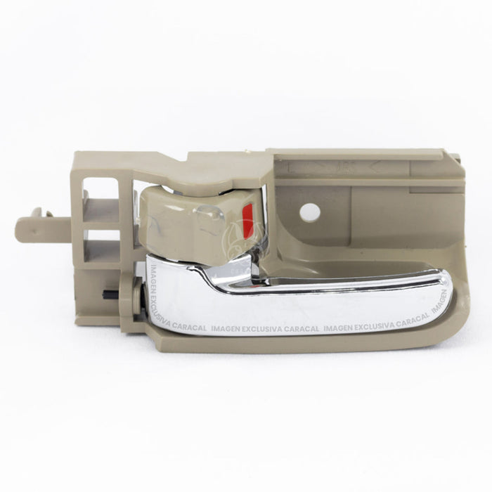 Manilla Interna Toyota Corolla Sensación Terios Bego Hilux Fortuner 2006-2015 Beige Cromada Izquierda MANILLA INTERNA