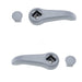 Manilla Reclina Asiento Reanult Clio Twingo 1993-2012 Gris X2 MANILLA ASIENTO