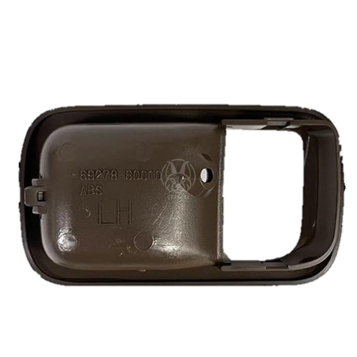 Marco Manilla Interna Toyota Land Cruiser FJ80 Burbuja Autana 1990-2009 Marrón Izquierda MANILLA INTERNA