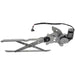 Mecanismo Elevavidrios Land Cruiser Fj90 Prado Meru 1990-2009 Eléctrico Con Motor Delantero Derecho MECANISMOS