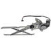 Mecanismo Elevavidrios Land Cruiser Fj90 Prado Meru 1990-2009 Eléctrico Con Motor Delantero Izquierdo MECANISMOS
