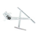 Mecanismo Elevavidrios Toyota Hilux 1990-2005 2 Puertas Vidrio Manual Delantero Derecho MECANISMOS