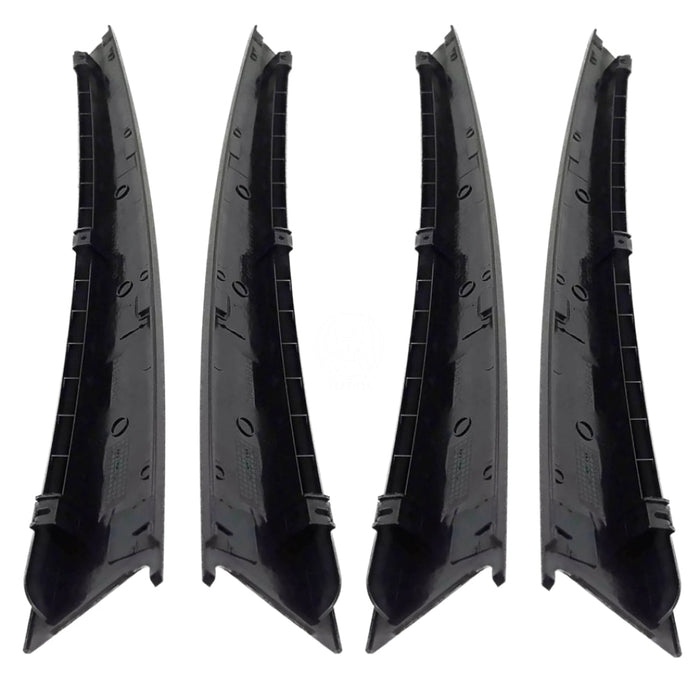 Moldura Paral Decorativo Pletina Puerta Chevrolet Epica 2006-2016 Metálico Juego X4 PILAR DECORATIVO