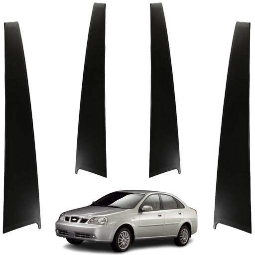 Moldura Paral Decorativo Pletina Puerta Chevrolet Optra Sedan 2004-2015 Metálico Juego X4 PILAR DECORATIVO