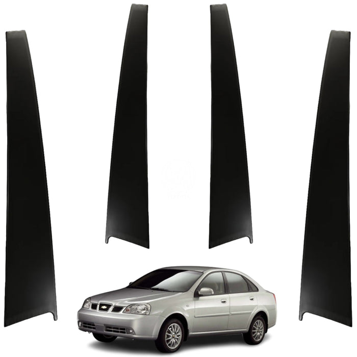 Moldura Paral Decorativo Pletina Puerta Chevrolet Optra Sedan 2004-2015 Metálico Juego X4 PILAR DECORATIVO