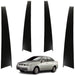 Moldura Paral Decorativo Pletina Puerta Chevrolet Optra Sedan 2004-2015 Metálico Juego X4 PILAR DECORATIVO