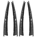 Moldura Paral Decorativo Pletina Puerta Daewoo Lanos 1995-2003 Metálico Juego X4 PILAR DECORATIVO