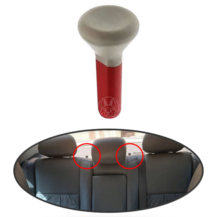 Perilla De Seguro Reclina Asiento Trasero Toyota Yaris Celica Camry Corolla 2002-2018 Beige X2 PERILLA RECLINA ASIENTO
