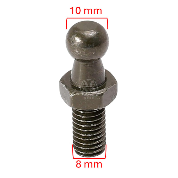 Perno De Bola 10Mm Rosca M8 Gato Amortiguador X2 PUNTAS AMORTIGUADOR