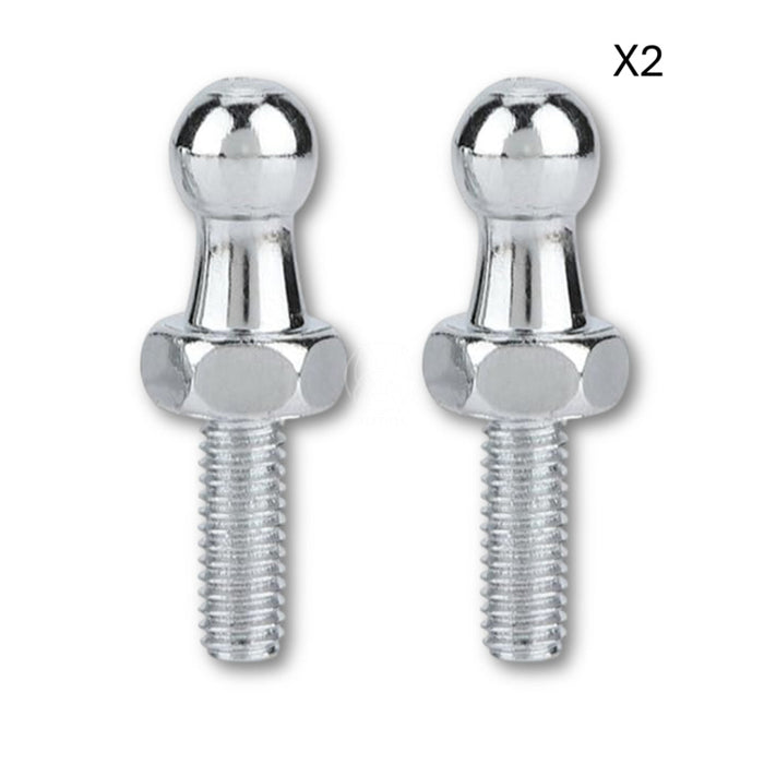 Perno Gato Amortiguador Universal M6 Bola 10MM Macho X2 PUNTAS AMORTIGUADOR