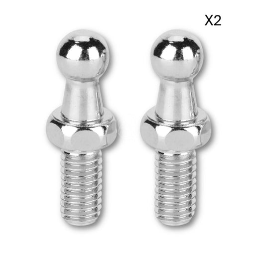Perno Gato Amortiguador Universal M8 Bola 10MM Macho X2 PUNTAS AMORTIGUADOR