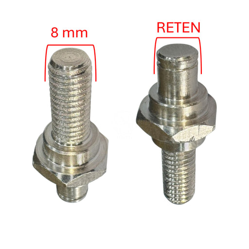 Perno M8 Con Cabeza De Reten Gato Amortiguador X2 PUNTAS AMORTIGUADOR