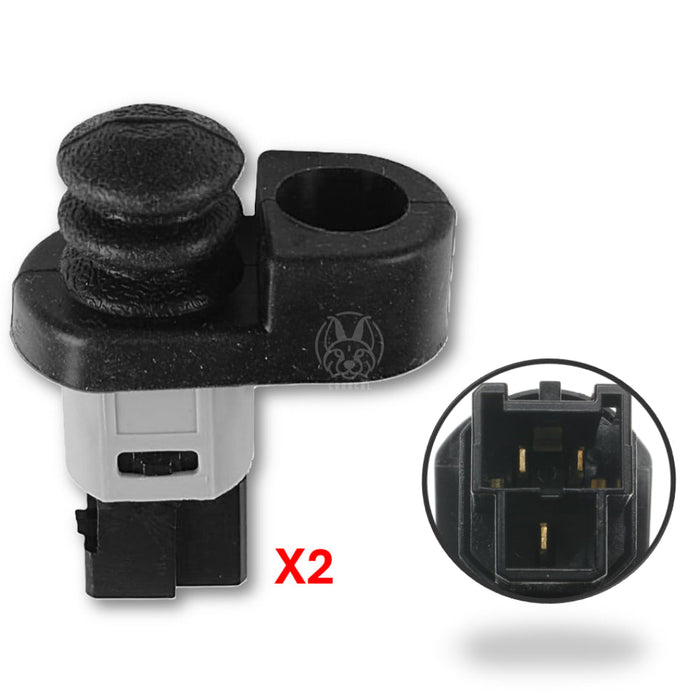 Pulsador Interruptor Luz Cortesía Puerta Nissan D22 Frontier Pathfinder Zna Rich 1 Pin 1997-2015 X2 PULSADOR PUERTA