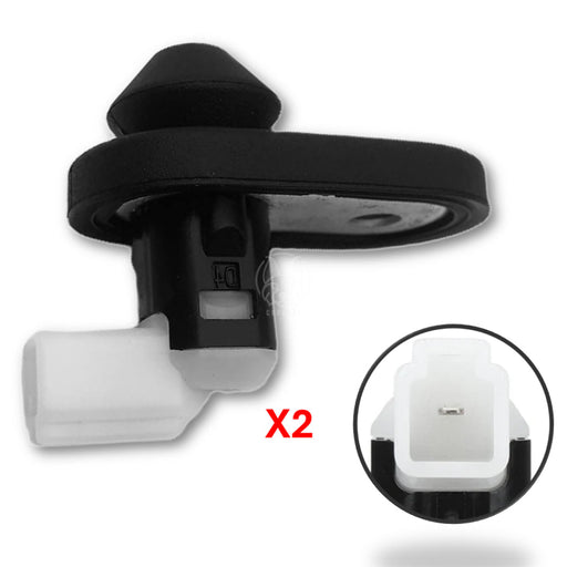 Pulsador Interruptor Luz Cortesía Puerta Toyota Highlander Sequoia Tundra Camry Corolla 2000-2025 Trasero X2 PULSADOR