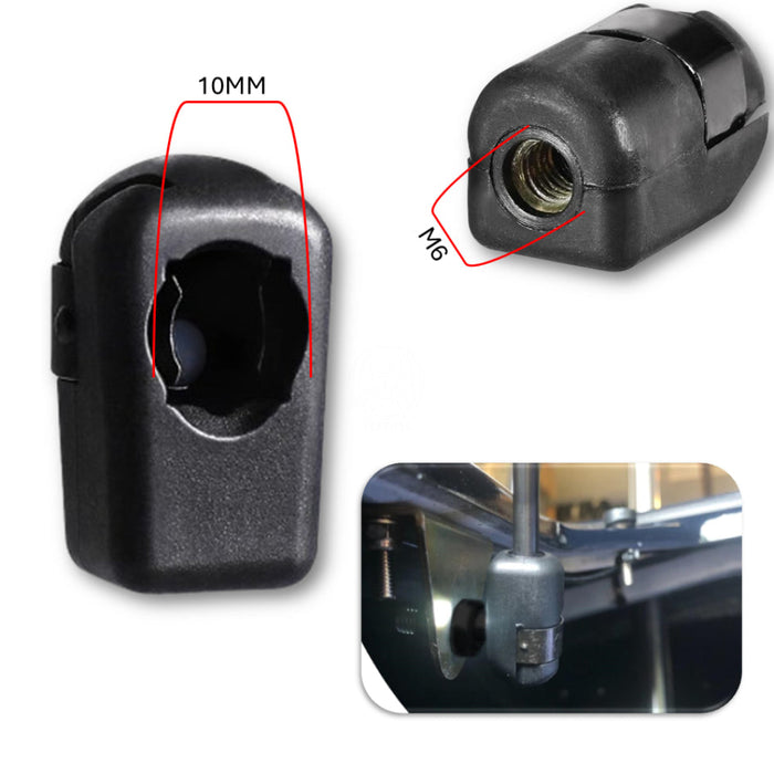 Punta Gato Amortiguador Universal M6 Bola 10MM Plástica Hembra X2 PUNTAS AMORTIGUADOR