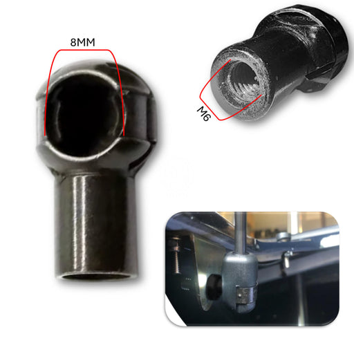 Punta Gato Amortiguador Universal M6 Bola 8MM Metal Hembra X2 PUNTAS AMORTIGUADOR