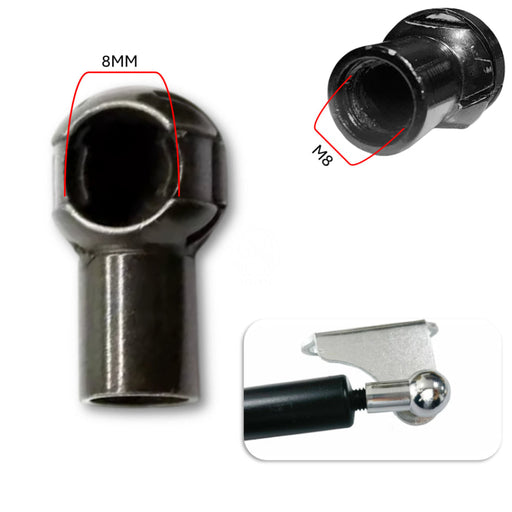 Punta Gato Amortiguador Universal M8 Bola 8MM Metal Hembra X2 PUNTAS AMORTIGUADOR