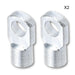 Punta Gato Amortiguador Universal M8 Ojal 10MM Metal Hembra X2 PUNTAS AMORTIGUADOR