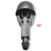 Sapito Rociador Wiper Limpiaparabrisas Citroen C1 Puegeot 107 Toyota Aygo 2005-2014 X2 SAPITO ROCEADOR