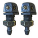 Sapito Rociador Wiper Limpiaparabrisas Con Tuerca Universal Ws016 X2 SAPITO ROCEADOR