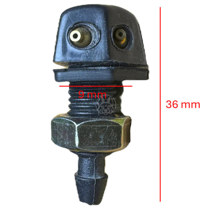Sapito Rociador Wiper Limpiaparabrisas Con Tuerca Universal Ws016 X2 SAPITO ROCEADOR