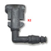 Sapito Rociador Wiper Limpiaparabrisas Opel Signum Vectra 2003-2008 X2 SAPITO ROCEADOR