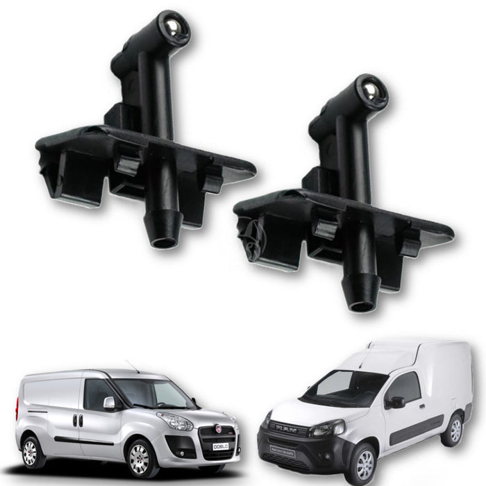 Sapito Rociador Wiper Limpiaparabrisas Ram Promaster Fiat Doblo Fiorino Doblo 2010-2025 X2 SAPITO ROCEADOR