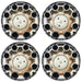 Tapa Centro Rin Chevrolet Silverado Rey Camion 3500Hd 2007-2015 X4 TAPA RIN