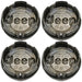 Tapa Centro Rin Jeep Wrangler Commander Compass Patrtiot Grand Cherokee Wk Wk2 Cherokee Kk 2006-2012 Cromado TAPA RIN