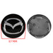 Tapa Centro Rin Mazda 3 5 6 Allegro Cx-7 Cx-9 Mx-5 Rx-8 2004-2010 Negro Brillante X4 TAPA RIN